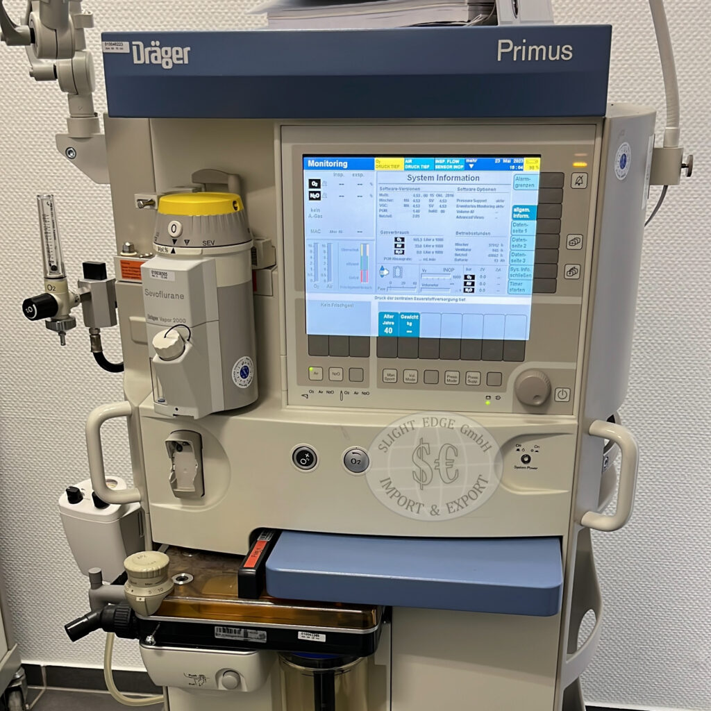 Dräger Primus anesthesia machine medprotech.de