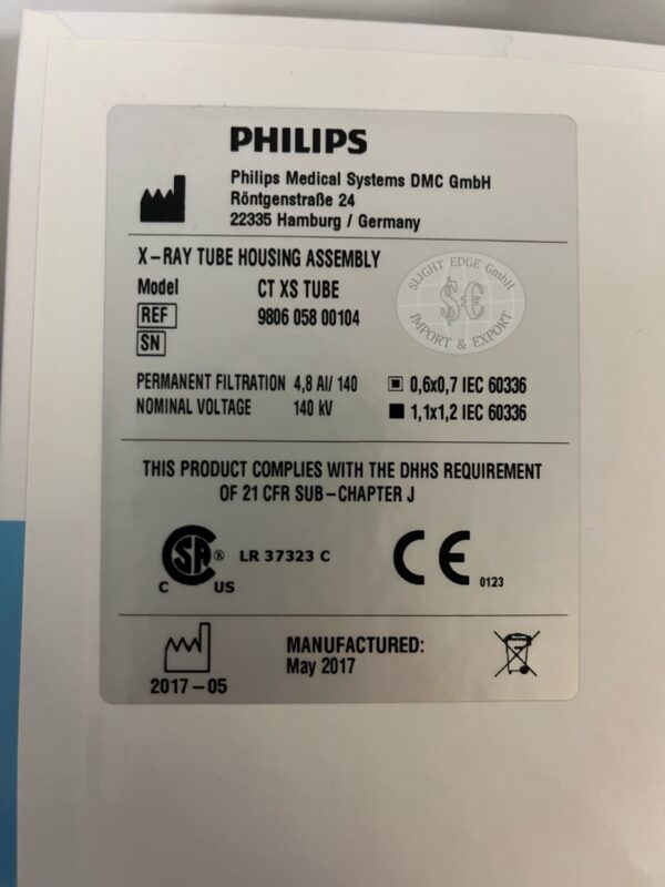 Philips Brilliance iCT SP 128-Slice CT Scanner - 453567531111 / 728311 - Datenschild