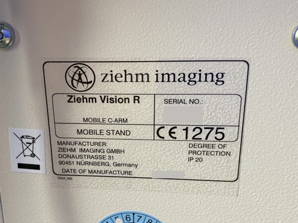 Ziehm Imaging Ziehm Vision R C-Arm System - C-Bogen-System