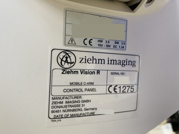 Ziehm Imaging Ziehm Vision R C-Arm System - C-Bogen-System