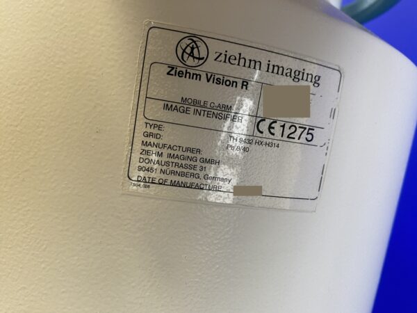 Ziehm Imaging Ziehm Vision R C-Arm System - C-Bogen-System