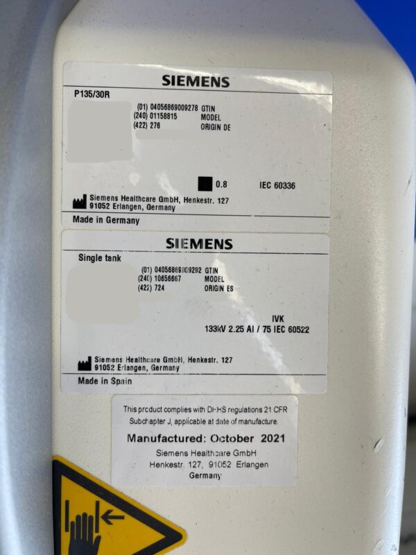 Siemens Mobilett Mira Mobiles Röntgengerät / Siemens Mobilett Mira Mobile X-ray Unit