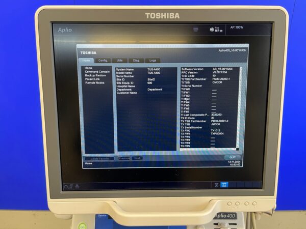 Toshiba Aplio 400 Ultraschallgerät / Toshiba Aplio 400 Ultrasound System