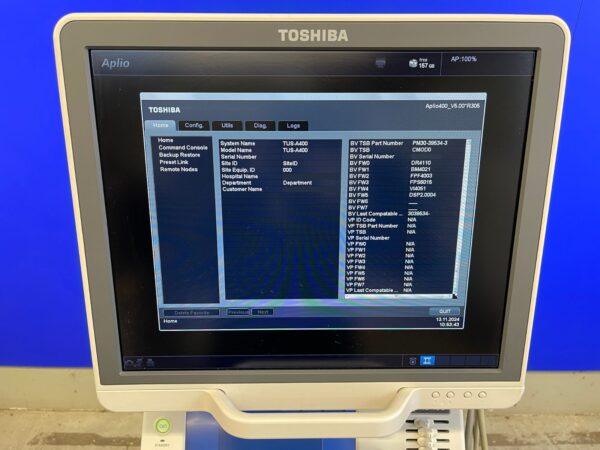 Toshiba Aplio 400 Ultraschallgerät / Toshiba Aplio 400 Ultrasound System