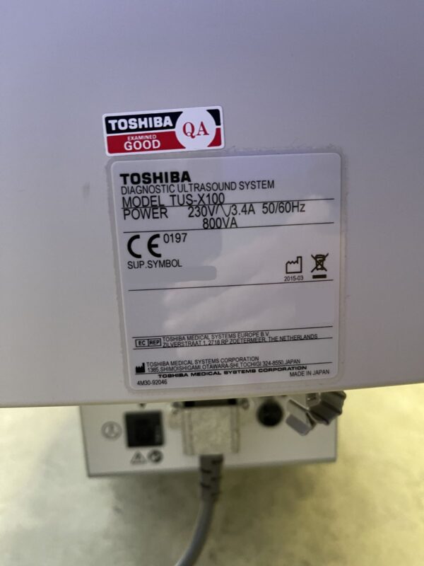 Toshiba Xario 100 Ultraschallgerät / Toshiba Xario 100 Ultrasound System