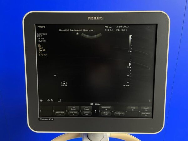 Philips ClearVue 650 Ultraschallgerät / Philips ClearVue 650 Ultrasound System