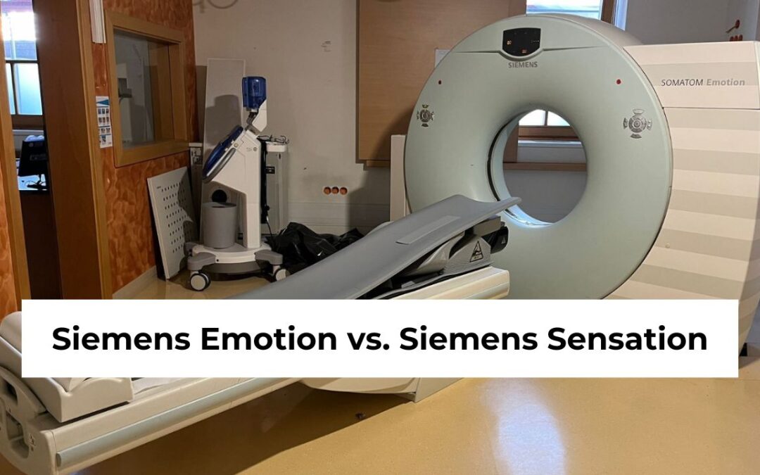 Siemens SOMATOM Sensation vs. SOMATOM Emotion – CT-Scanner Vergleich