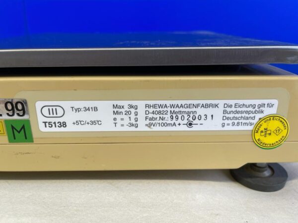 Rhewa - 3431B - Precision Balance - Präzisionswaage