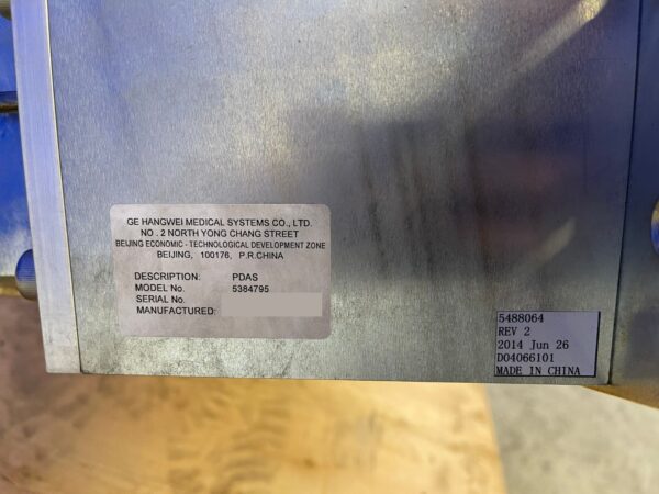 GE HealthCare - Detector - Detektor - PDAS - PN 5384795