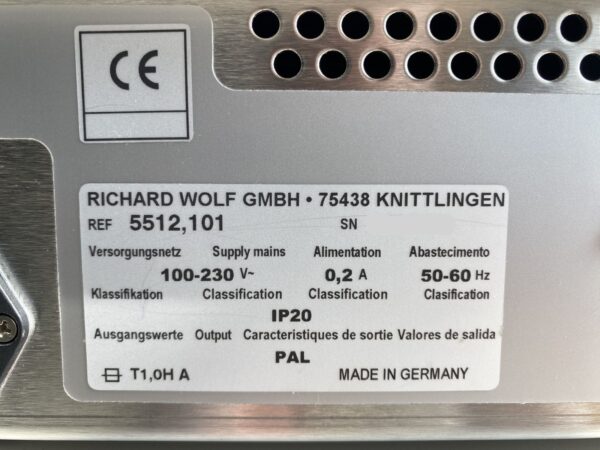 Richard Wolf - Endocam SET - REF 5512.101 - 5506.101 - 85261.502
