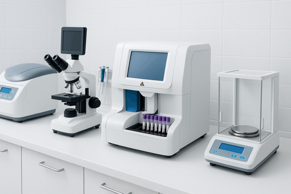 Hochpräzise Analysegeräte und Laborinstrumente für die medizinische Diagnostik und Forschung