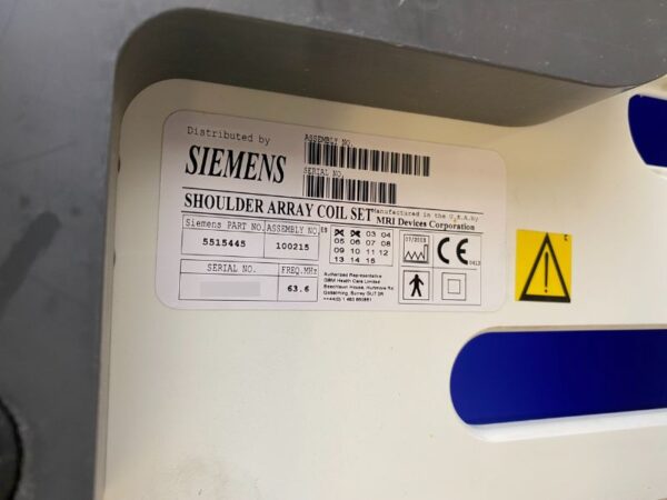 Siemens - Shoulder Array Base Plate - Schulter-Array-Basisplatte - PN 5515445 / 100215