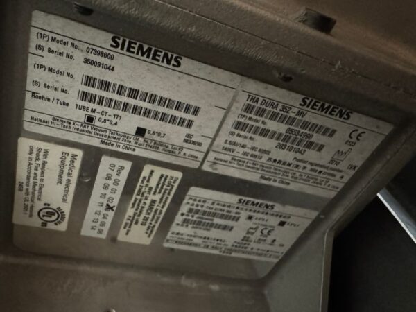 Siemens - CT-Scanner - CT Scanner - SOMATOM Emotion - REF 3804890