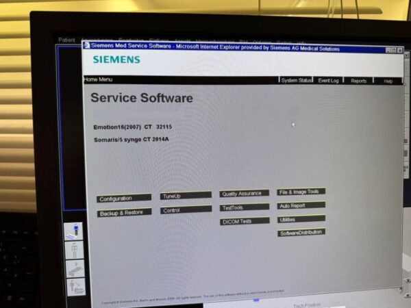 Siemens - CT-Scanner - CT Scanner - SOMATOM Emotion - REF 10165977