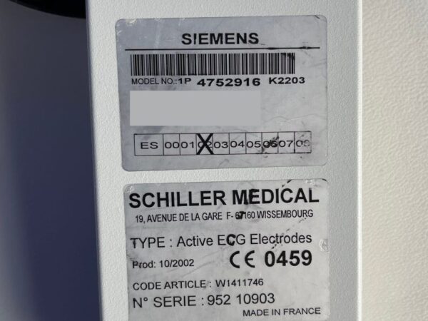 Siemens - Active ECG Electrodes - Aktive EKG-Elektroden - PN 4752916 K2203