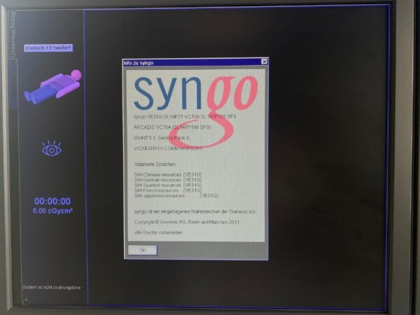 Siemens - ARCADIS Varic - C-arm System - C-Bogen System - REF 8080017