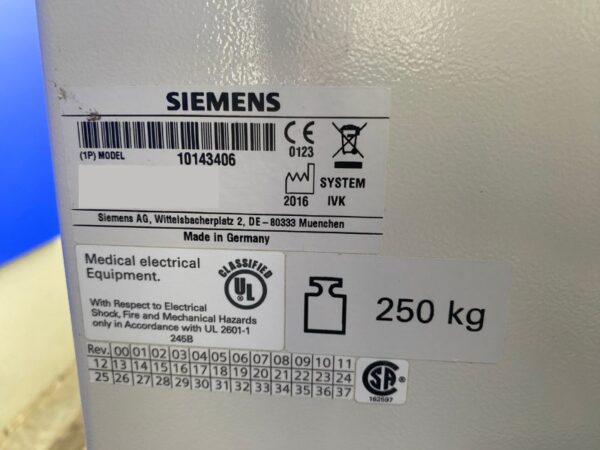 Siemens - ARCADIS Varic - C-arm System - C-Bogen System - REF 8080017