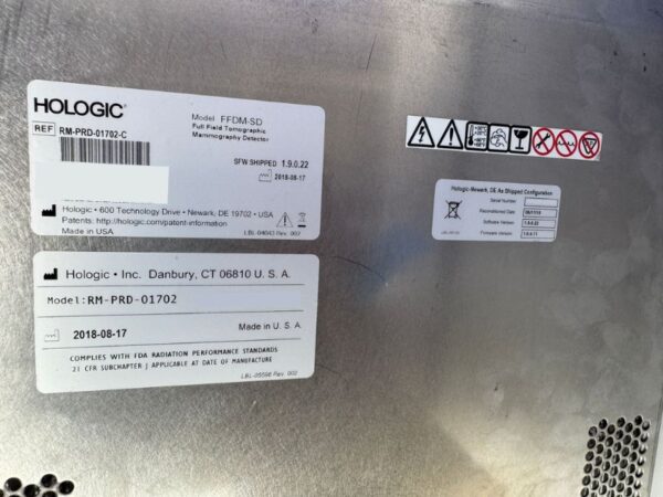 Hologic - Detecor - Detektor - PN RM-PRD-01702