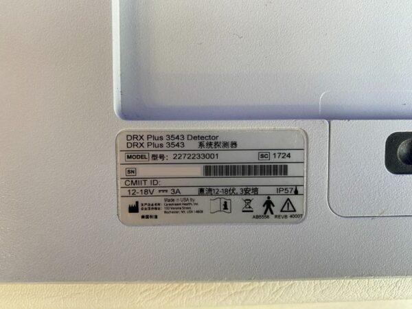 Carestream Health - DRX Plus 3543 - Detector - Detektor - PN 2272233001