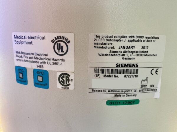 Siemens - Image Intensifier - Bildverstärker - PN 7721710