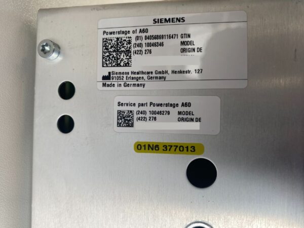 Siemens - Final Stage A60 Gradient Amplifier - Endstufe A60 Gradientverstärker - PN 10046346 - 10046279