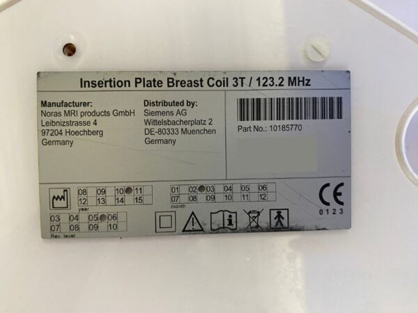 Siemens - Brust-Spule - Breast Coil - PN 10185771