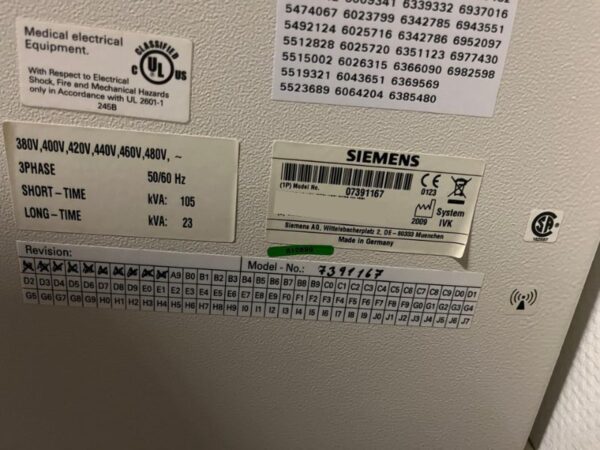 Siemens - MRT - Scanner - MRI Scanner - MAGNETOM - Avanto - REF 7391167