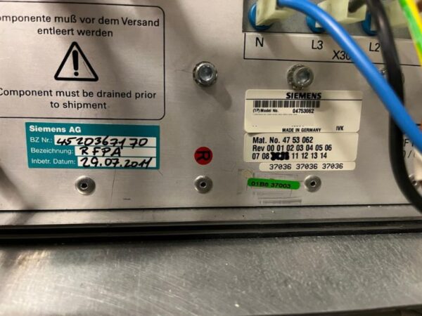 Siemens - MRT - Scanner - MRI Scanner - MAGNETOM - Avanto - REF 7391167