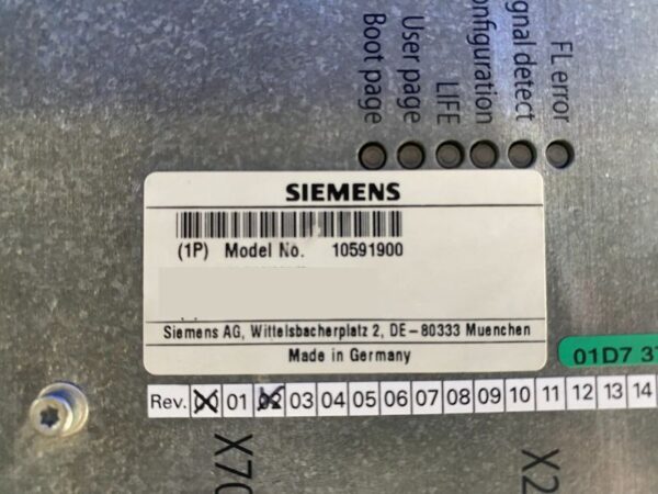 Siemens - LMAS 3 D702 - PN 10591900