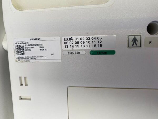 Siemens - Head/Neck Coil 20 - Kopf-/Nacken-Spule 20 - PN 11134340