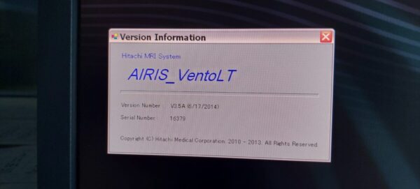 Hitachi - MRT-Scanner - MRI Scanner - AIRIS Vento LT