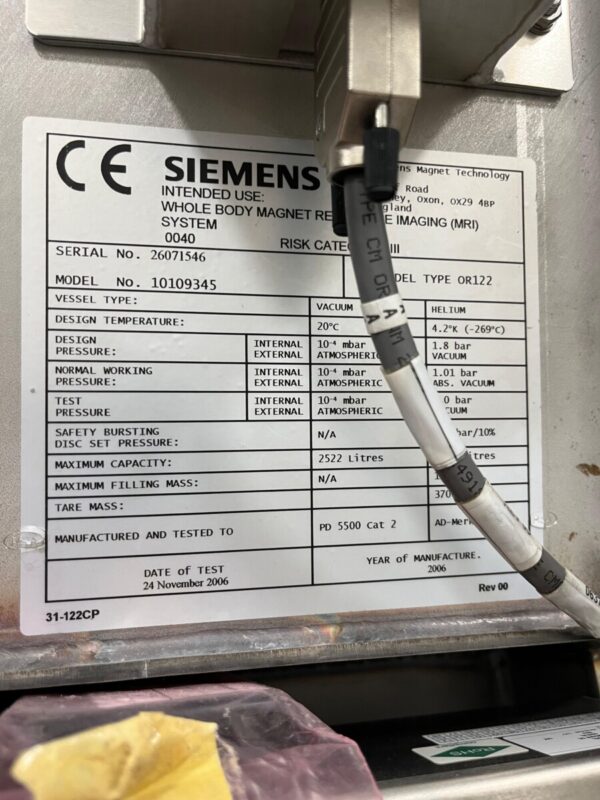 Siemens - MRT-Scanner - MRI Scanner - MAGNETOM Espree - REF 10018165