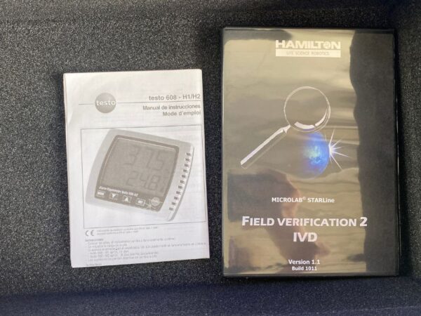 Hamilton - Kalibrier- und Prüfkoffer - Calibration & Verification Case - STAR FV2