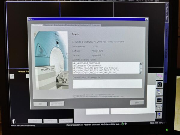Siemens - MRT-Scanner - MRI Scanner - MAGNETOM Avanto - REF 7391167
