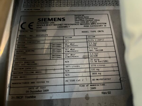 Toshiba - MRT-Scanner - MRI Scanner - Titan Vantage - REF MRT-1504