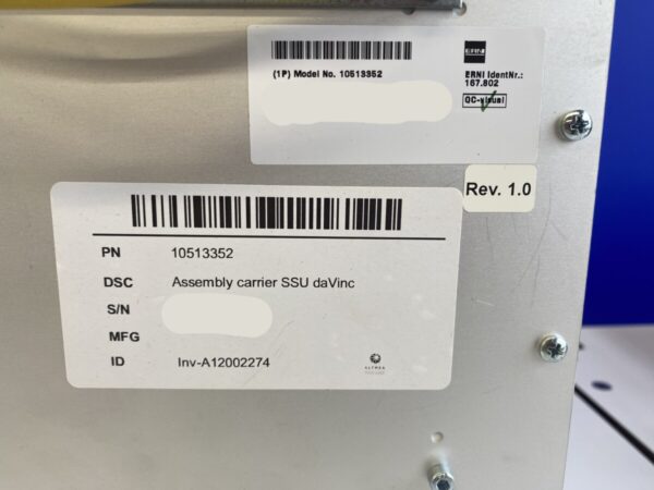 Siemens - Assembly Carrier SSU daVinci - Baugruppenträger SSU daVinci - PN 10513352