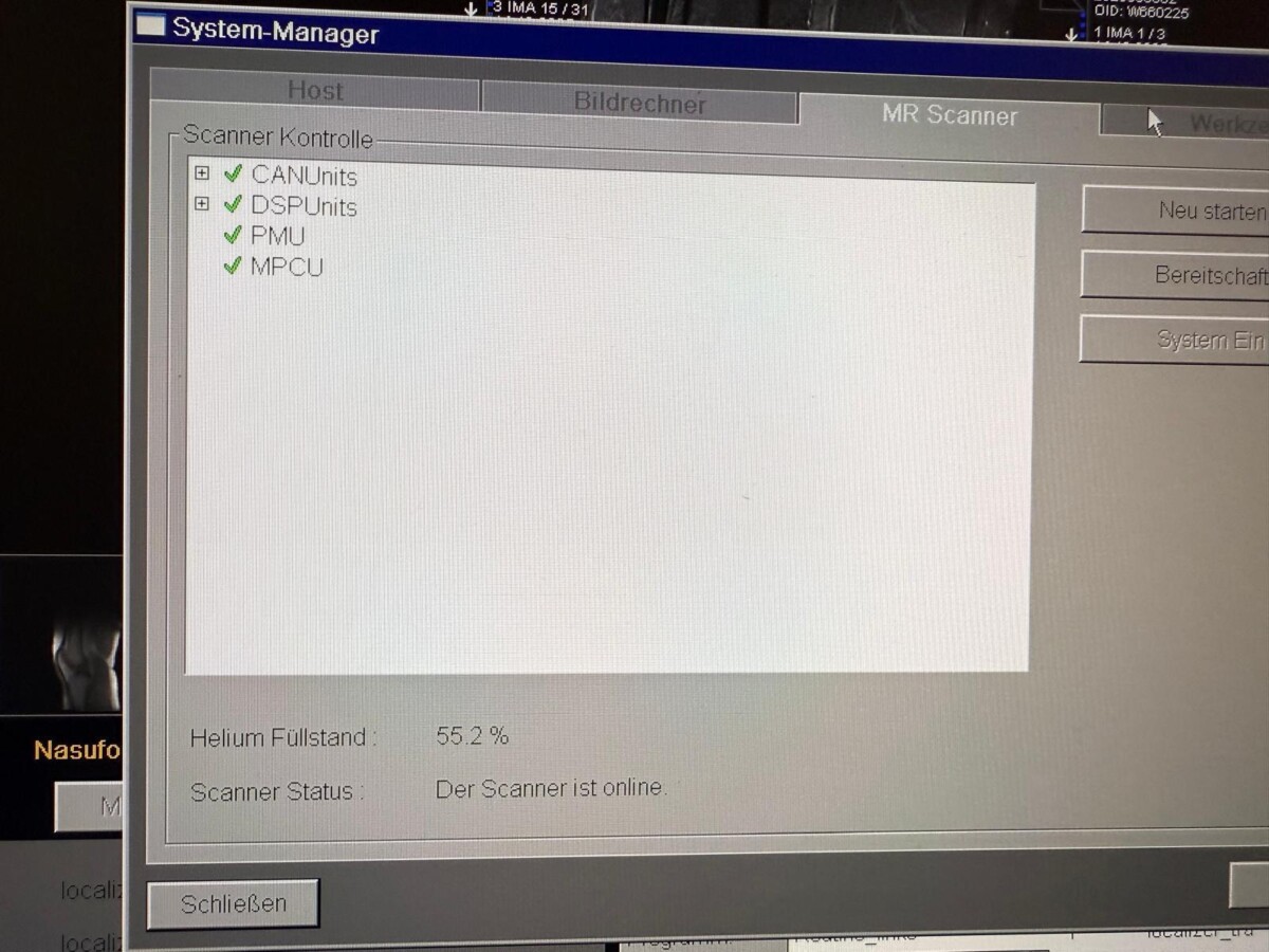 Siemens - MRT-Scanner - MRI Scanner - MAGNETOM Avanto - REF 7391167