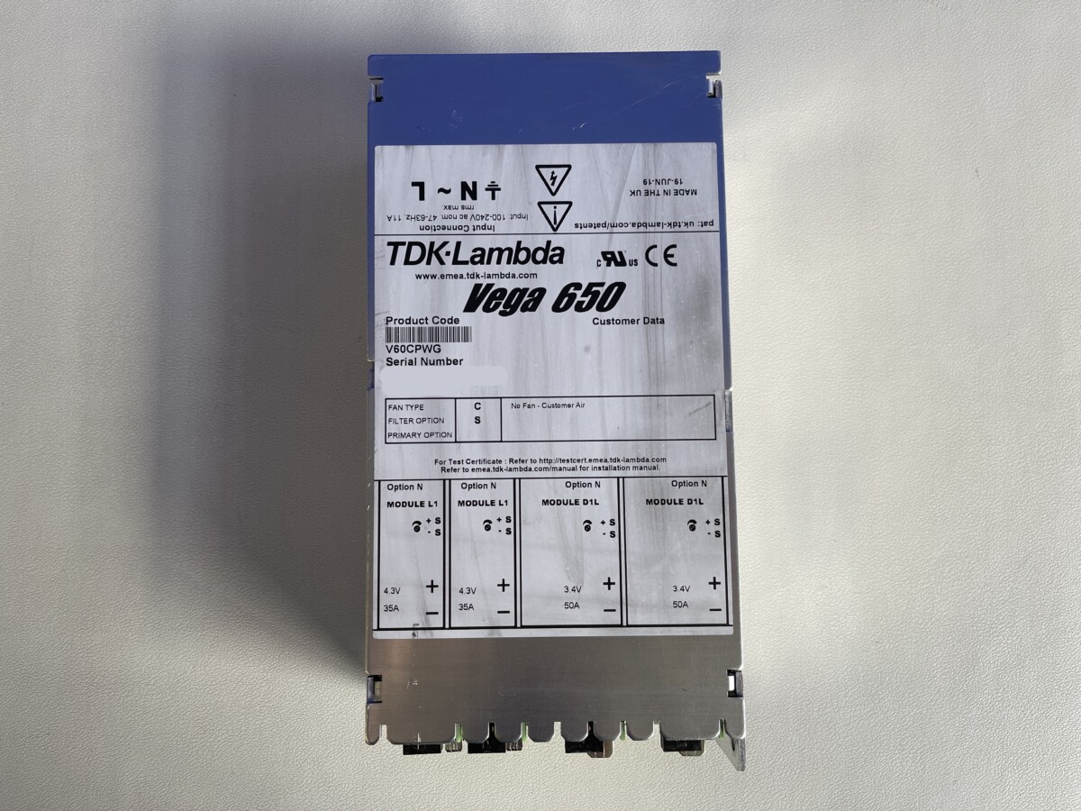 Siemens - Vega 650W AC-DC Power Supply - Vega 650W AC-DC Stromversorgung - PN V60CPWG