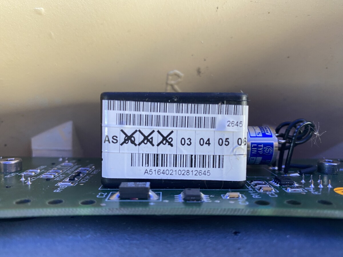 Siemens - Control Panel (Left) - Steuerungspanel (Links) - PN 10018580