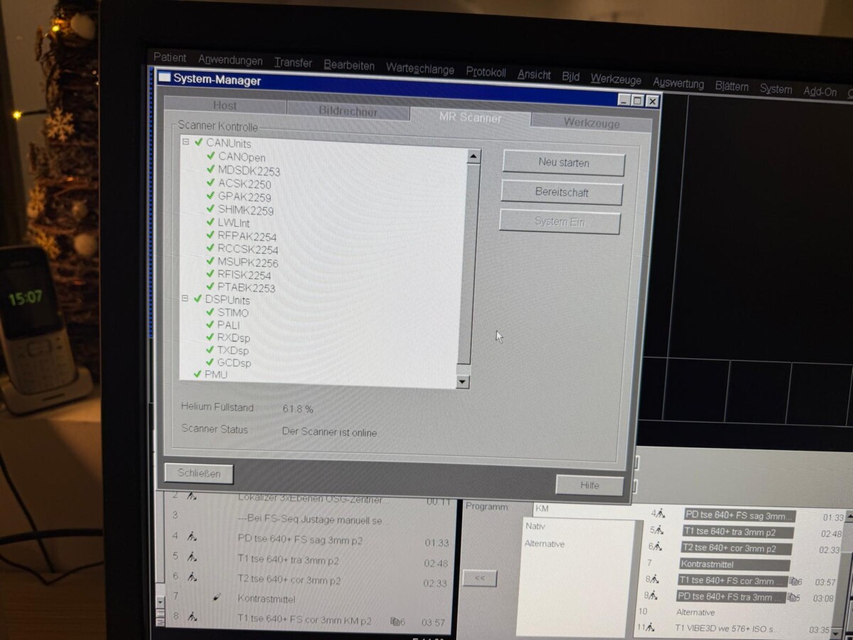 Siemens - MRI Scanner - MRT-Scanner - MAGNETOM Espree - REF 10018165