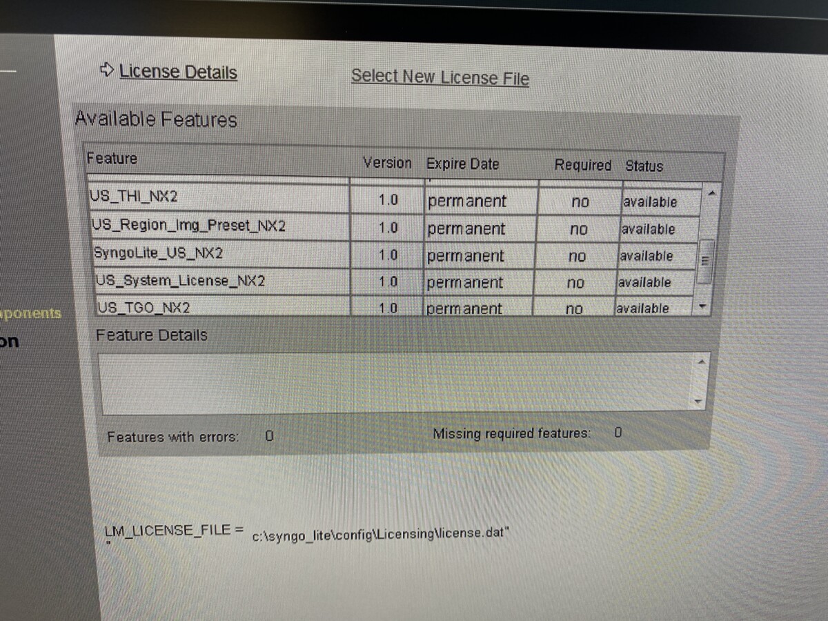 Siemens - Ultraschallsystem - Ultrasound System - ACUSON NX2 -REF 11284381