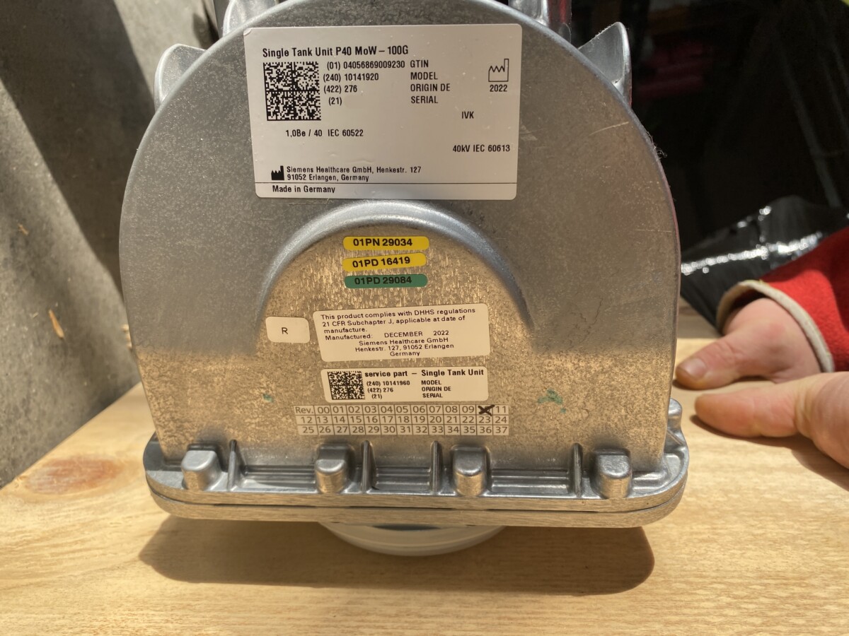 Siemens - Röntgenröhre - X-Ray Tube - PN 10141920 - 10141960 - 3122509