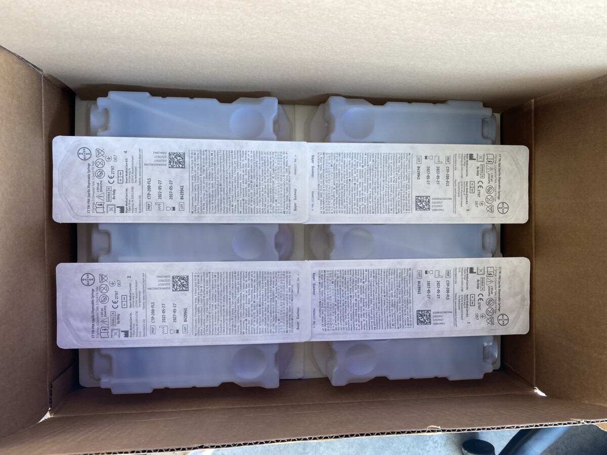 Bayer - CT-Kontrastmittelinjektor - CT Contrast Media Injector - VISTRON CT - REF VHU 600