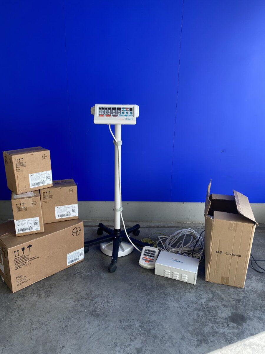 Bayer - CT-Kontrastmittelinjektor - CT Contrast Media Injector - VISTRON CT - REF VHU 600