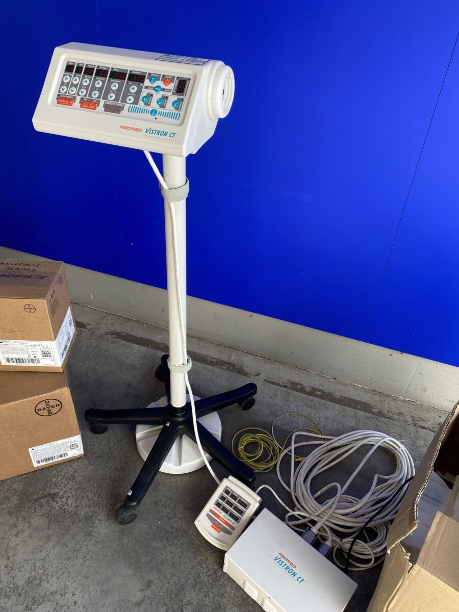 Bayer - CT-Kontrastmittelinjektor - CT Contrast Media Injector - VISTRON CT - REF VHU 600