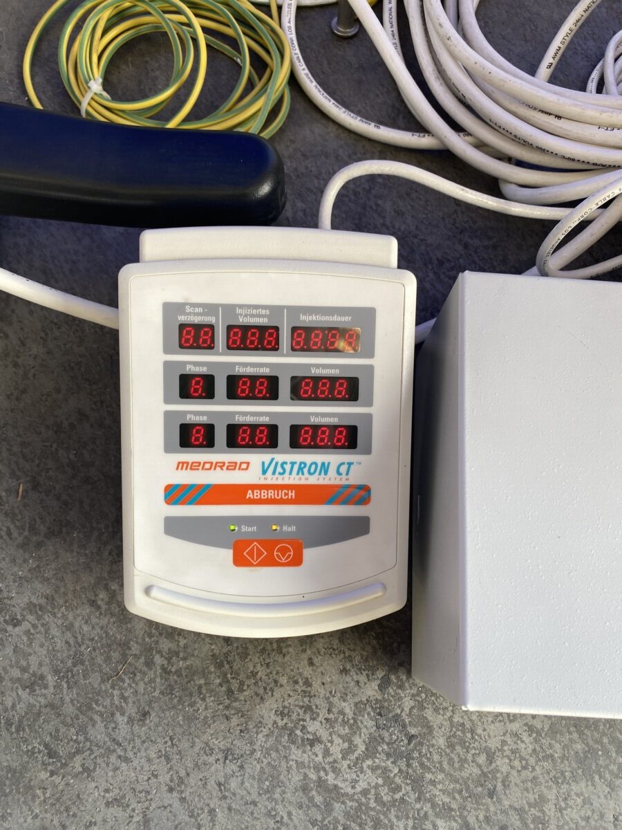 Bayer - CT-Kontrastmittelinjektor - CT Contrast Media Injector - VISTRON CT - REF VHU 600