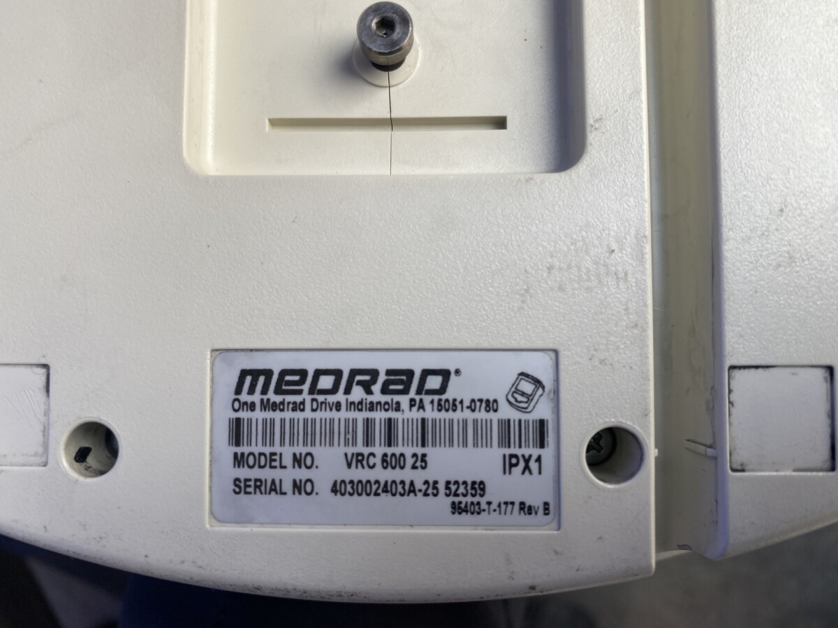 Bayer - CT-Kontrastmittelinjektor - CT Contrast Media Injector - VISTRON CT - REF VHU 600