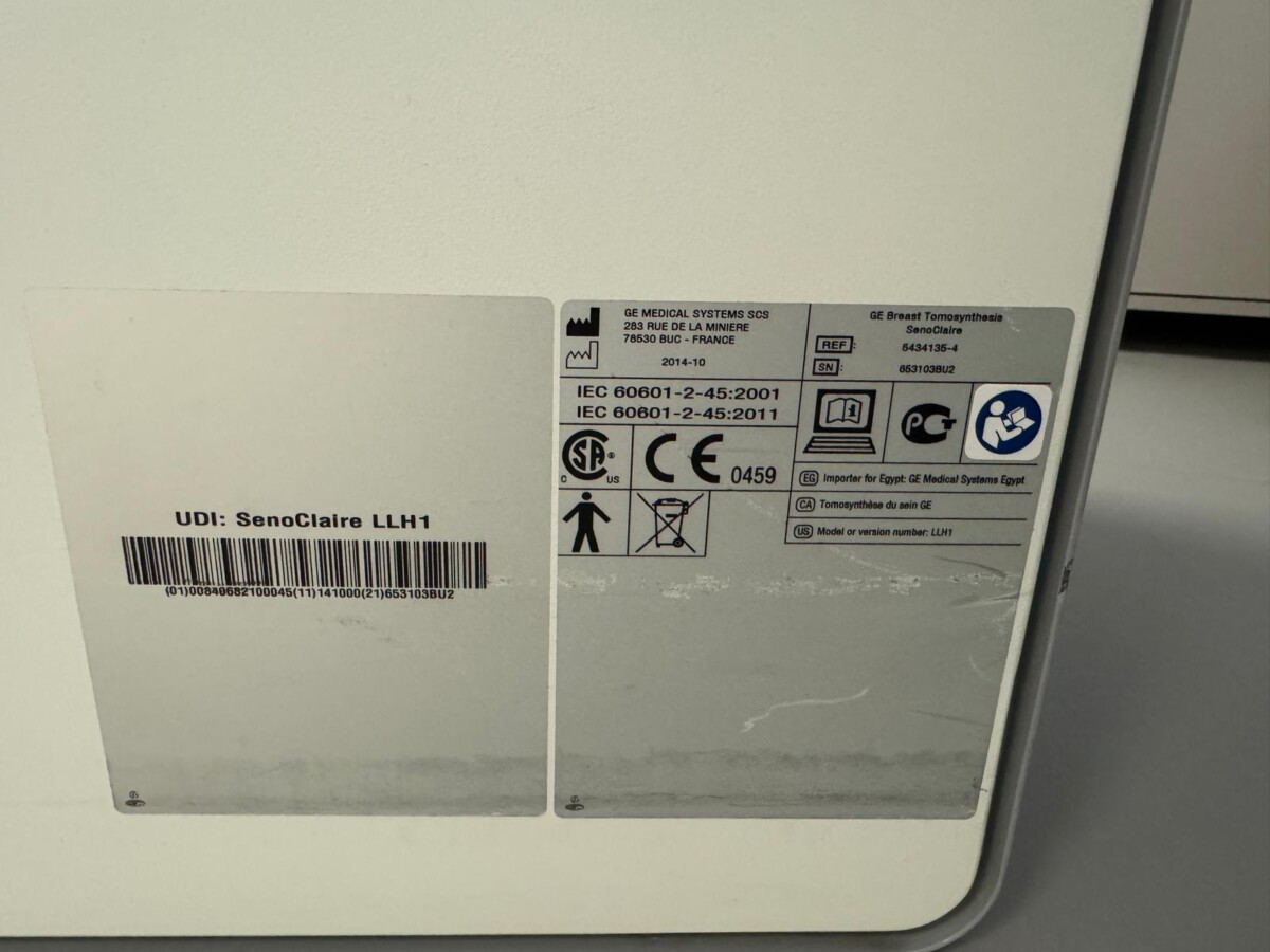 GE HealthCare - Mammographie-System - Mammography System - Senographe Essential - REF 5149752-4