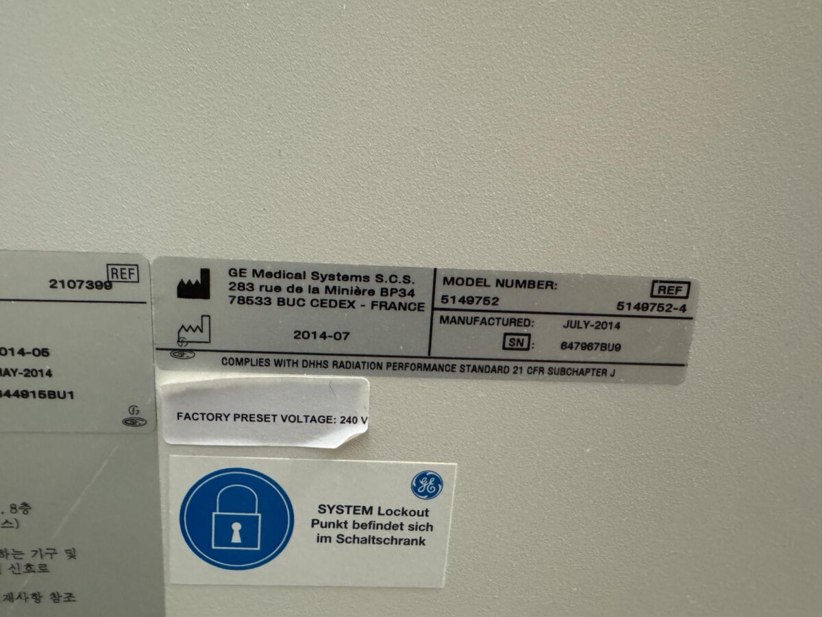 GE HealthCare - Mammographie-System - Mammography System - Senographe Essential - REF 5149752-4