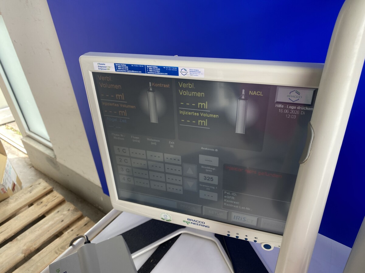 Bracco - EmpowerCTA+ - CT-Kontrastmittelinjektor - CT Contrast Media Injector - REF 017353 - Baujahr 2015